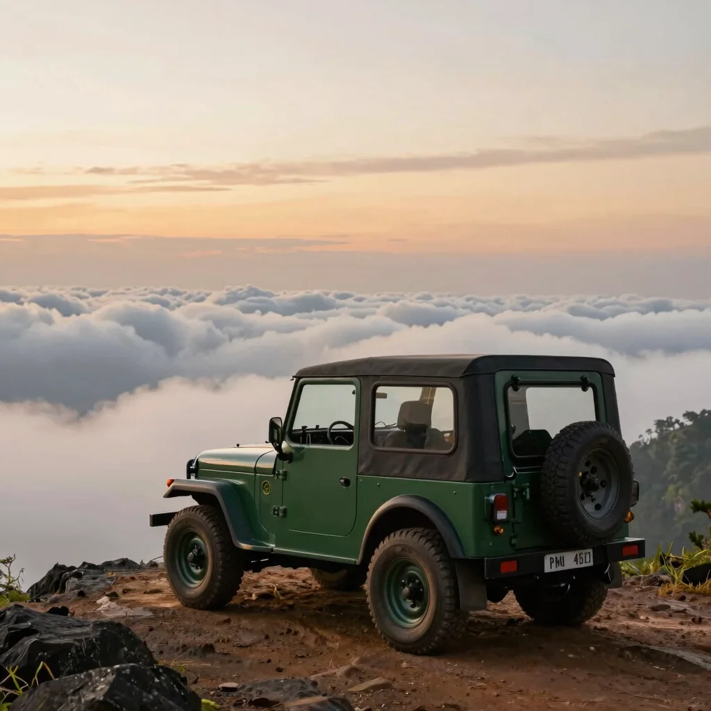 Kolukkumalai Sunrise 4x4 Jeep Safari